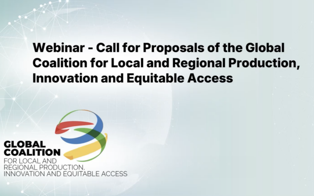 Webinar recording available: Call for Proposals on Dengue