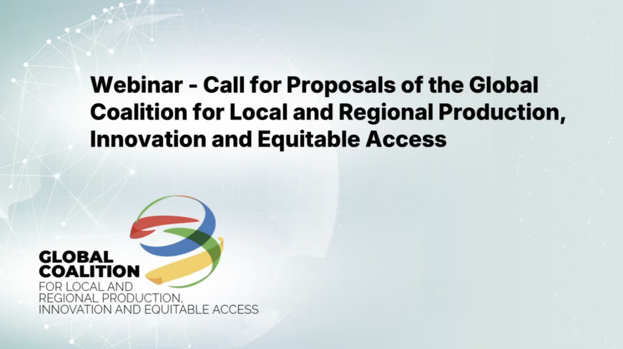 Webinar recording available: Call for Proposals on Dengue