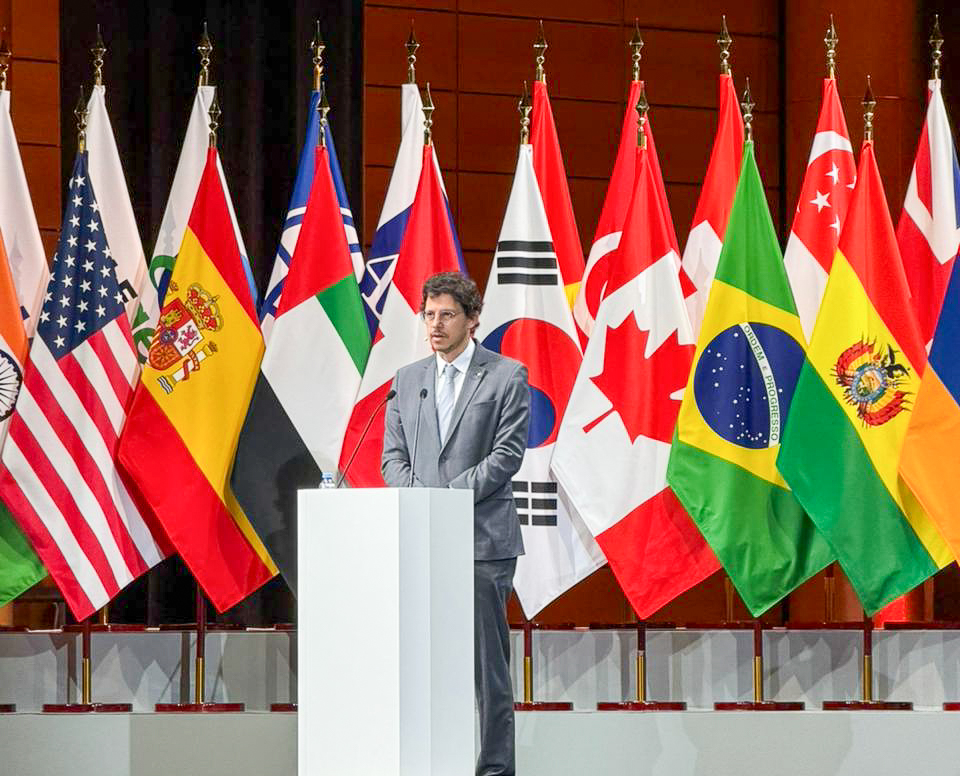 Marco Nascimento, representing the Coalition’s Executive Secretariat, attended the One Health Summit in Lyon, held under France’s G7 health agenda. Credit: Luana Bermudez / Global Coalition