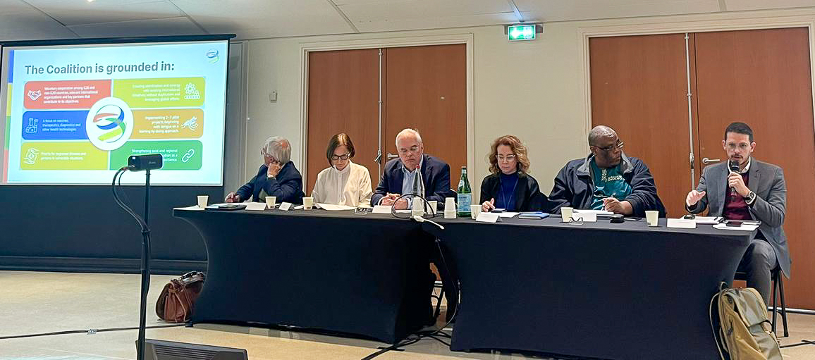 Global Coalition participants at the R&D Funders’ Medical Countermeasures Roundtable in Paris, where the initiative was presented. Photo credit: Global Coalition