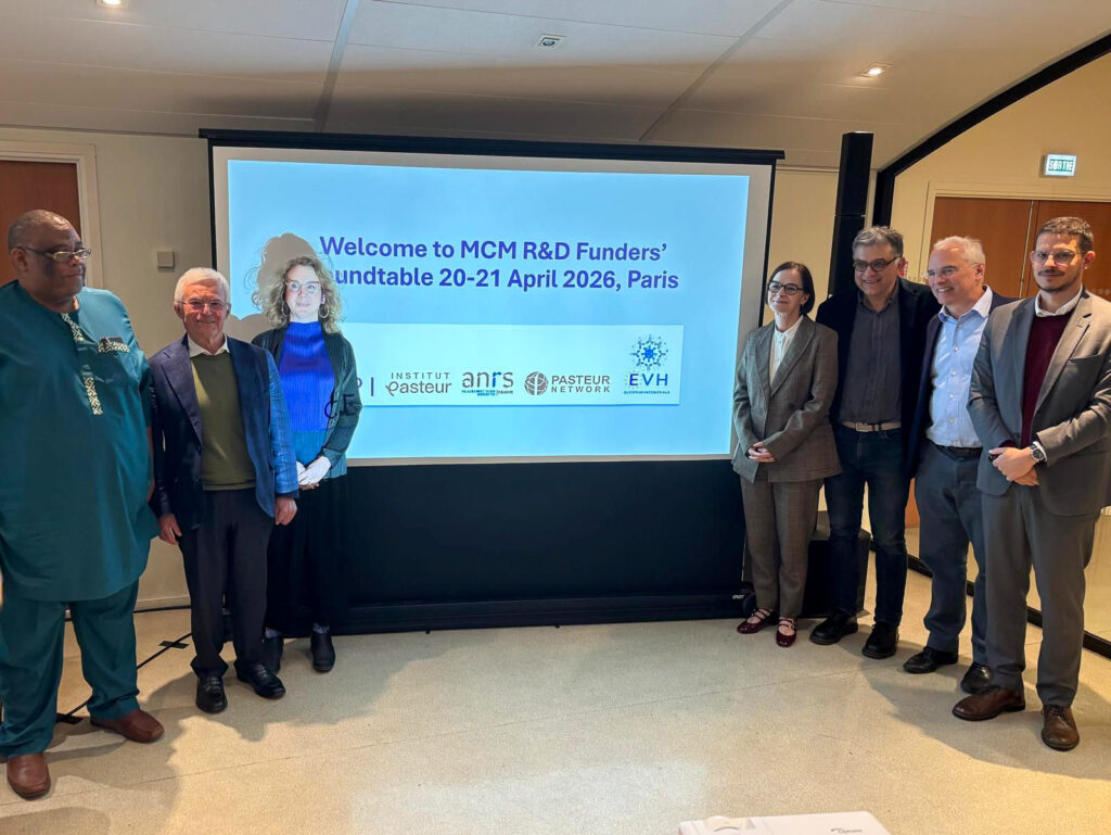 The Global Coalition for Local and Regional Production, Innovation and Equitable Access was presented at the R&D Funders’ Medical Countermeasures Roundtable in Paris. Photo credit: Global Coalition